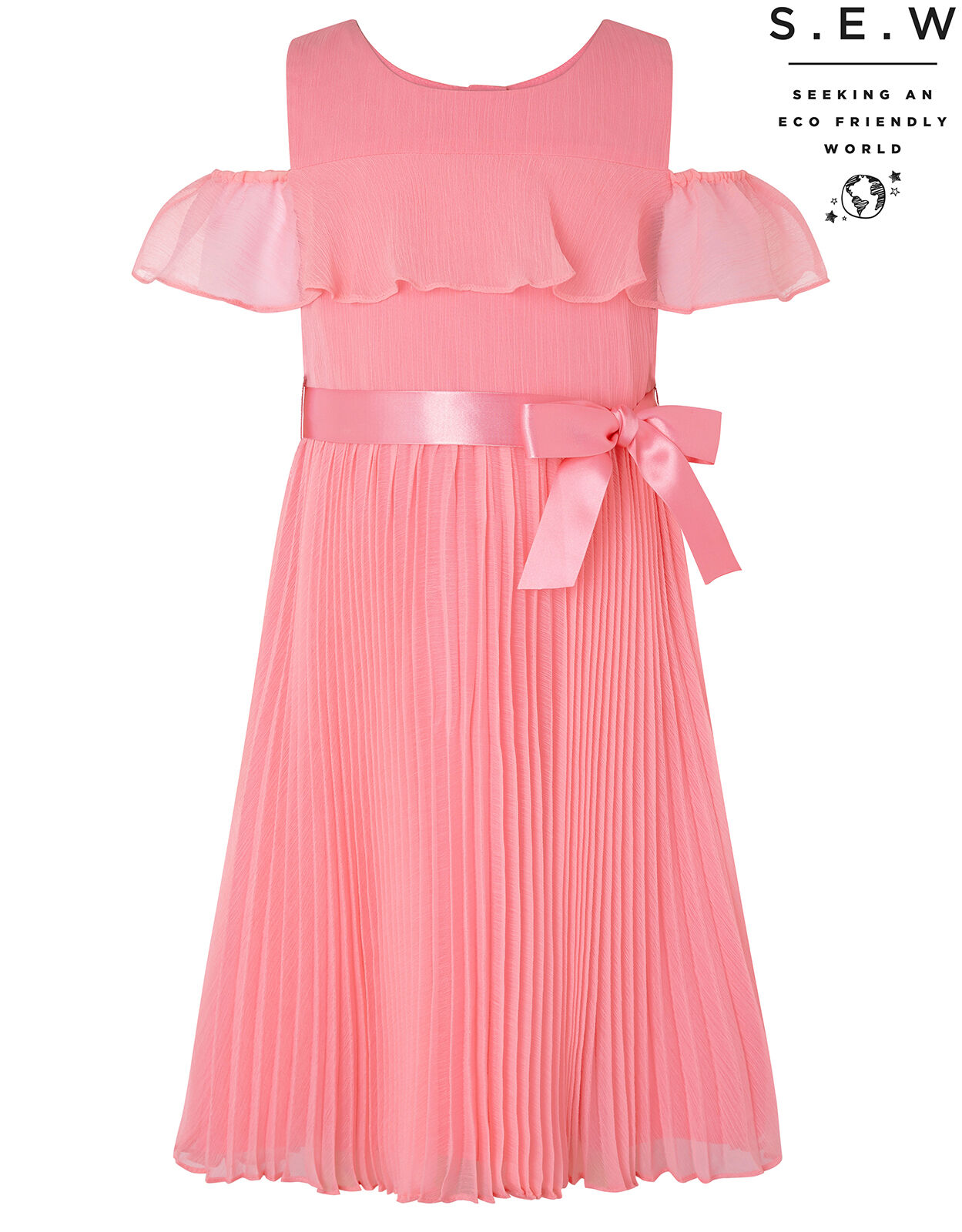 Cold shoulder dress for baby girl best sale