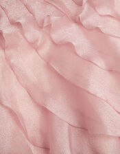 Glitter Ruffle Party Dress, Pink (PINK), large