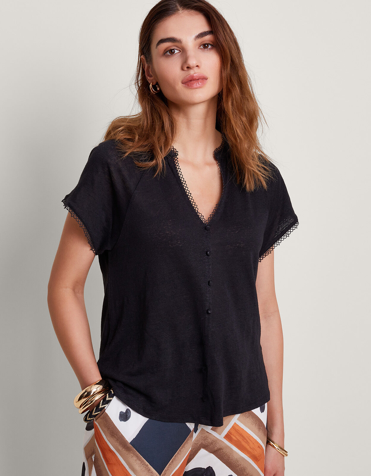 Black dressy sale tops uk