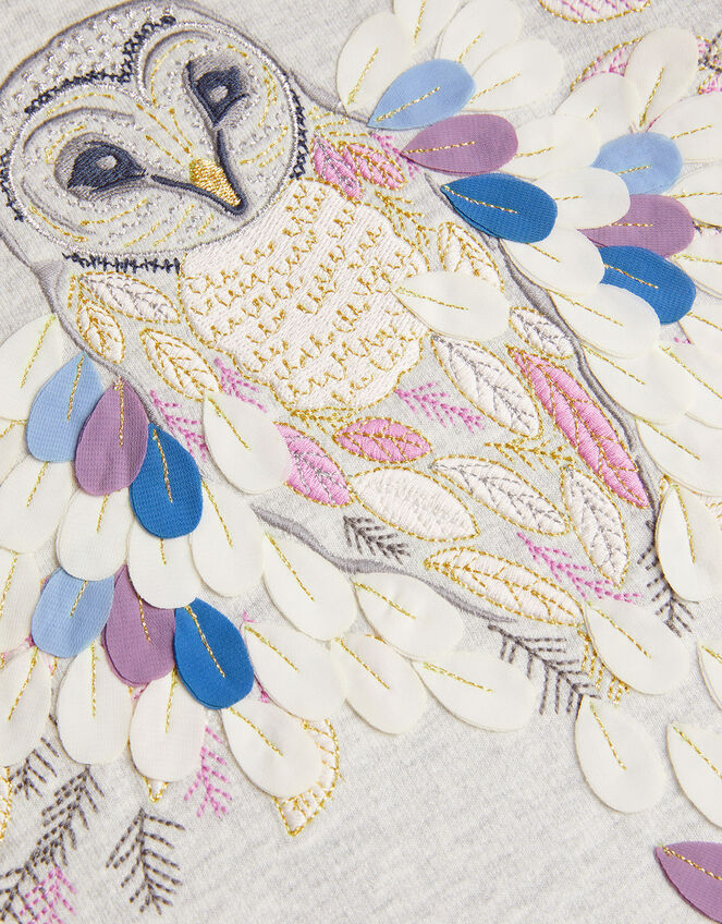 Owl Dress WWF-UK Collaboration, Grey (GREY), large