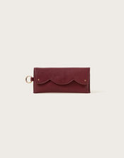 Leather Scallop Glasses Case, , large