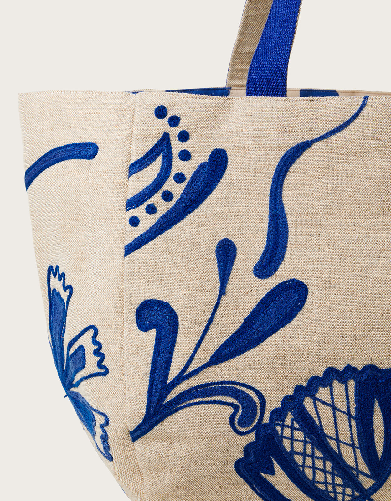 Embroidered Beach Bag