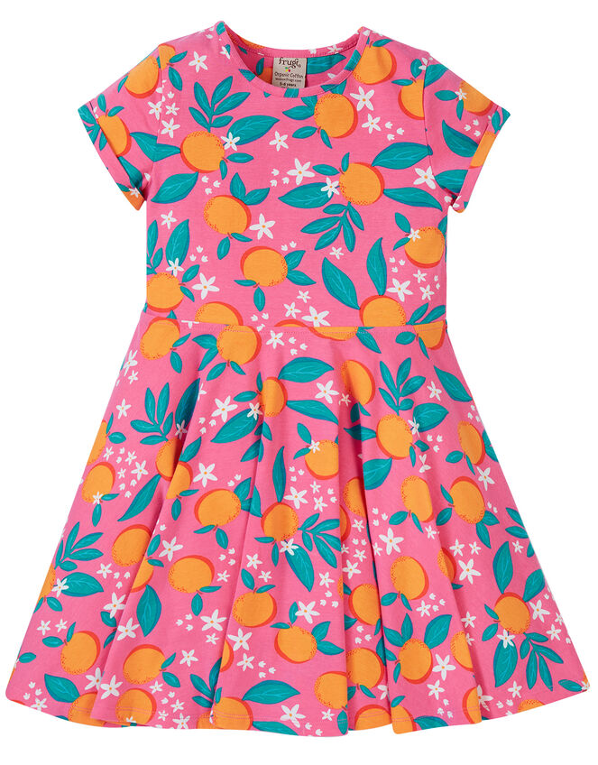 Frugi Skater Dress, Multi (MULTI), large