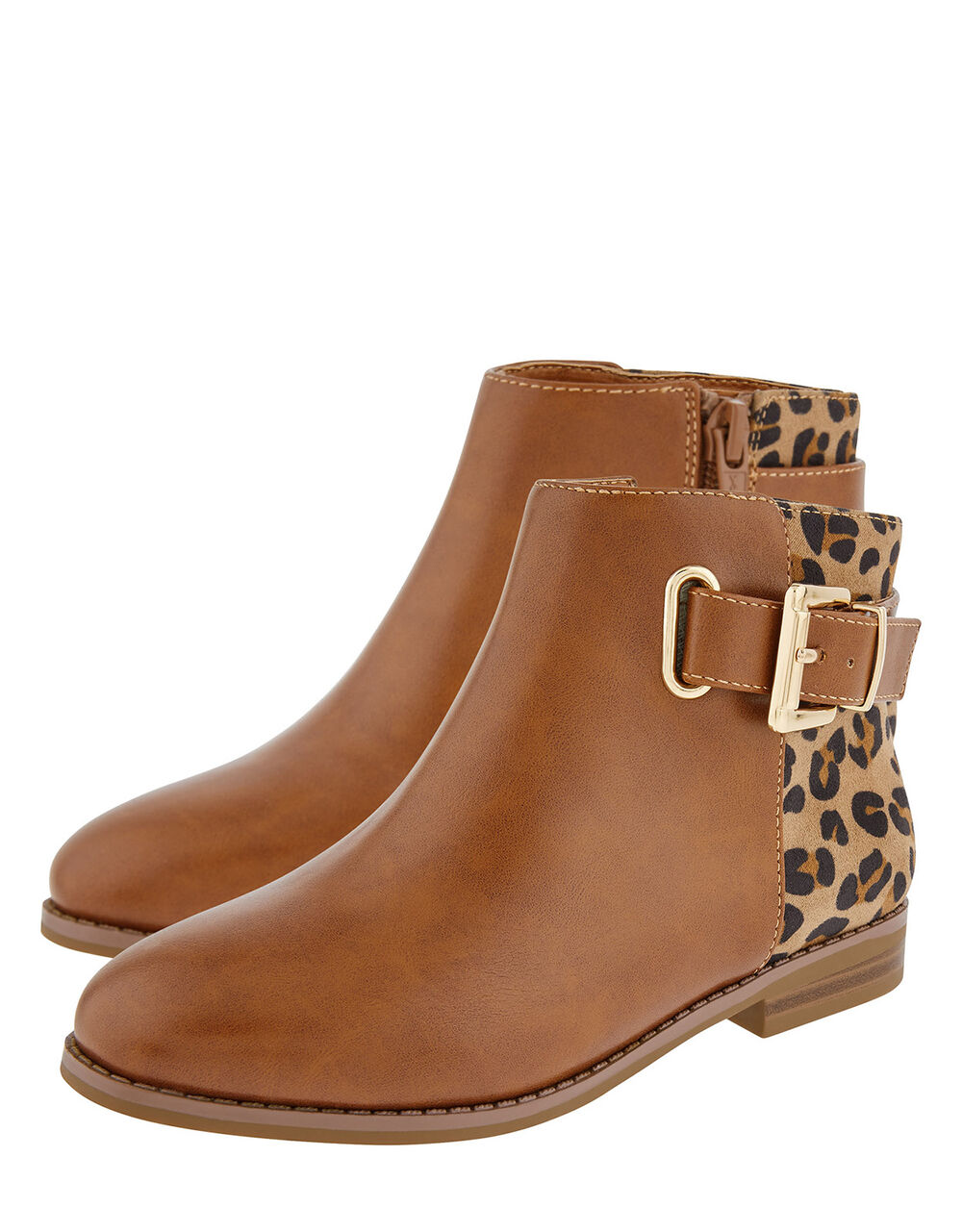 macy's leopard boots