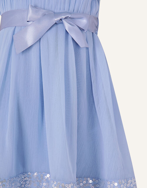 Baby Grace Sequin Dress, Blue (PALE BLUE), large