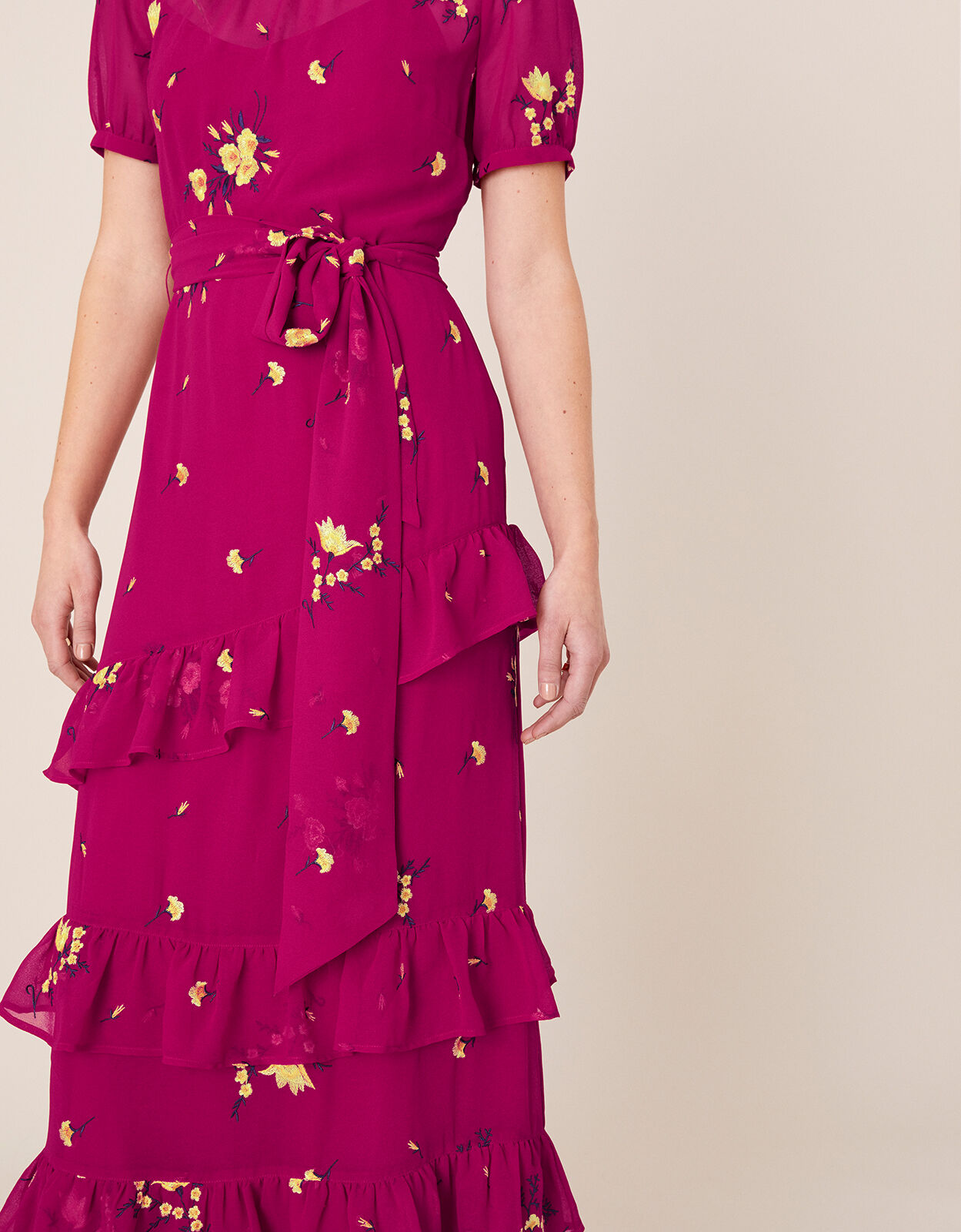 monsoon floral maxi dress