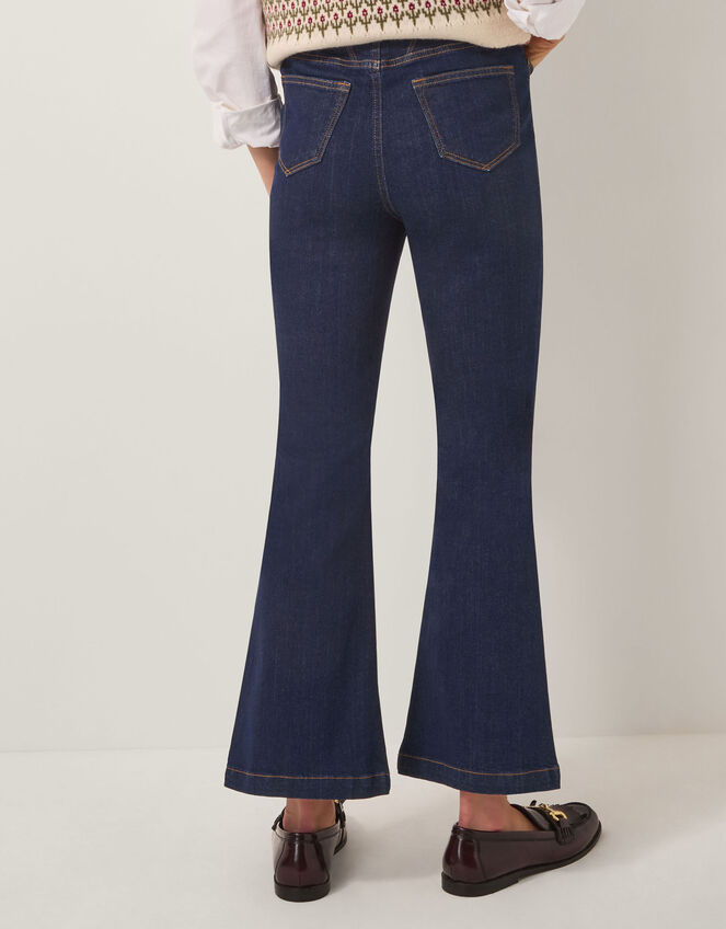Cassie Kick Flare Jeans, Blue (INDIGO), large