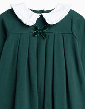 Trotters Anna Frill Collar Dress, Green (GREEN), large