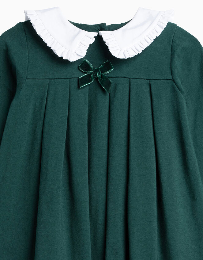 Trotters Anna Frill Collar Dress, Green (GREEN), large
