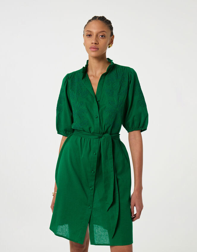 Fabienne Chapot George Embellished Mini Dress, Green (GREEN), large