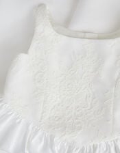 Juno Lace Bodice Party Dress, Ivory (IVORY), large