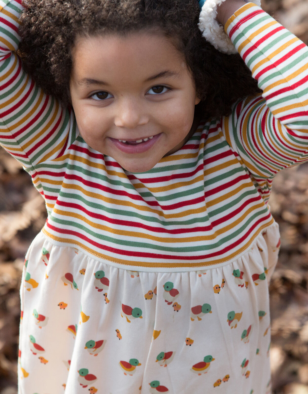 Duck dress for baby girl cheap