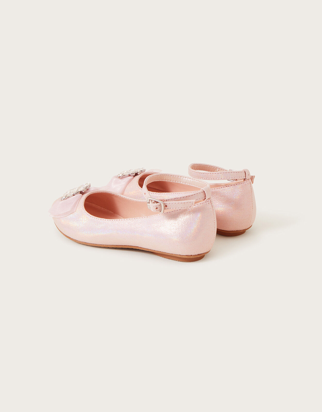 Ladies pink ballet pumps outlet
