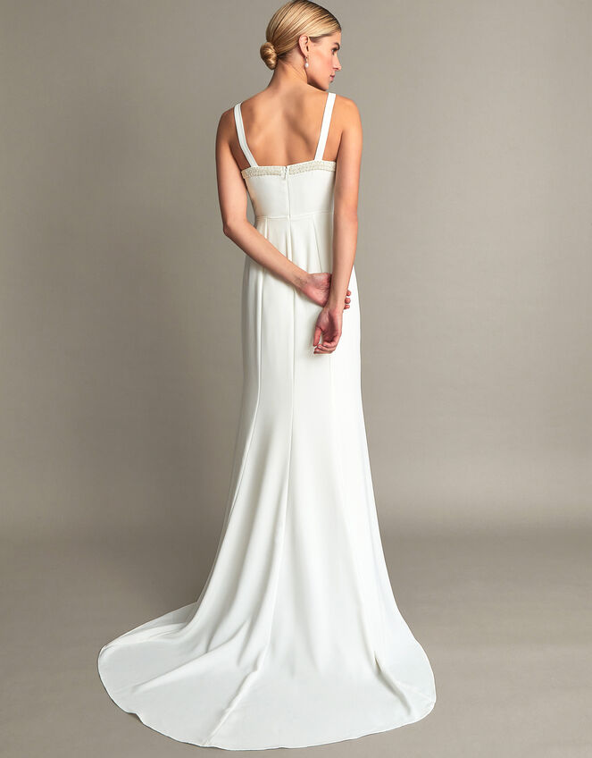 Kate Pearl Trim Bridal Dress Ivory | Wedding Dresses | Monsoon UK.