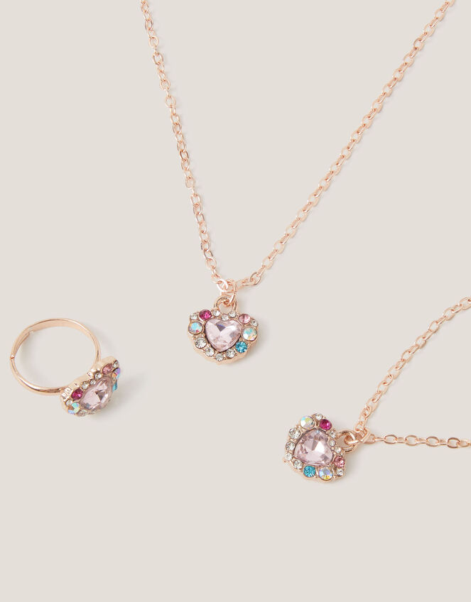 Jewel Heart Jewellery Set, , large