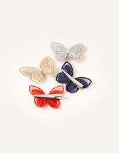 Winter Butterfly Clip Set, , large
