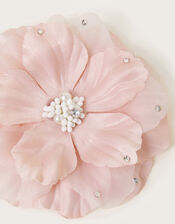 Oversized Flower Fascinator Clip, , large
