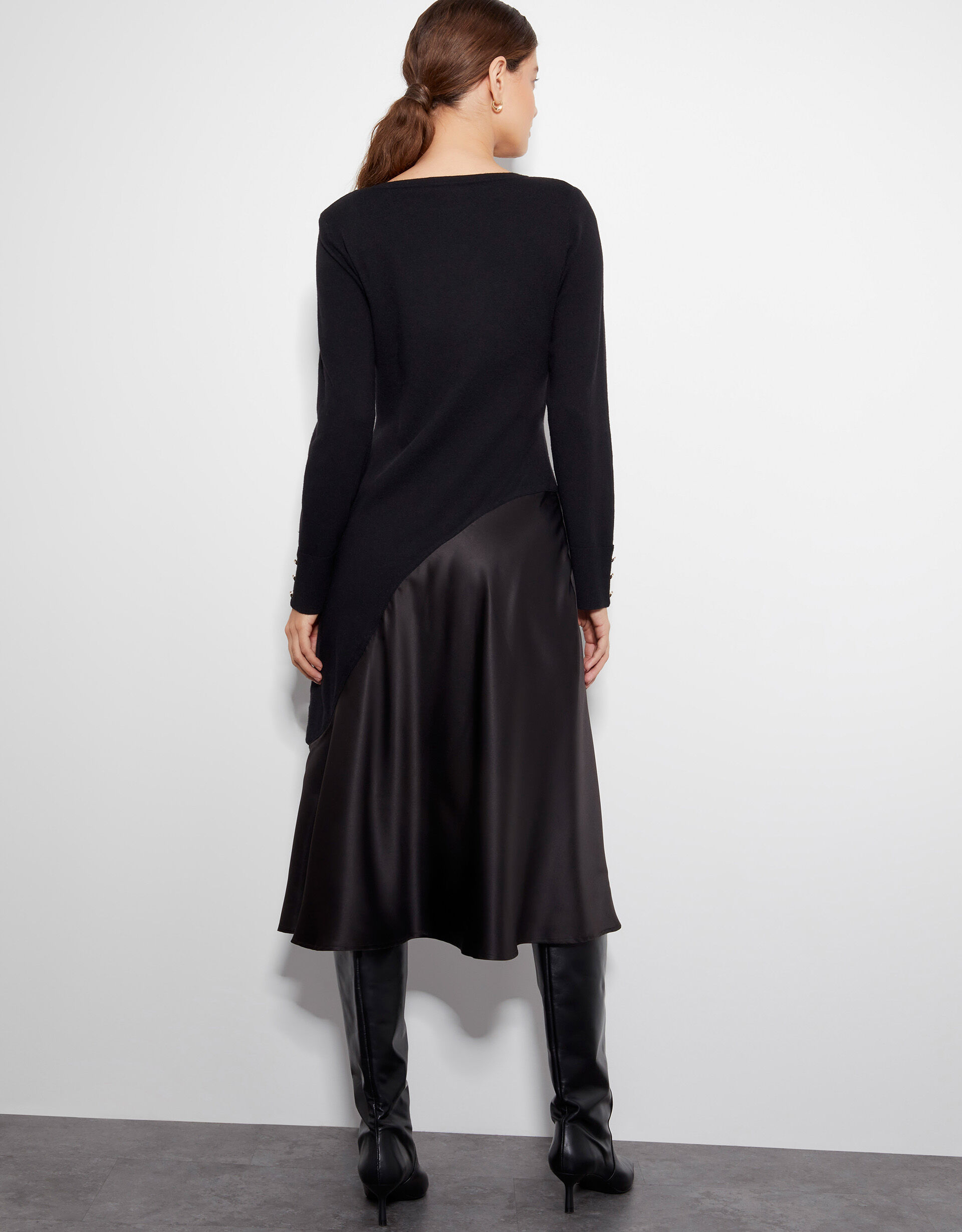 Her lip to】San Rocco Tweed Knit Dress San Rocco Tweed Knit Dress