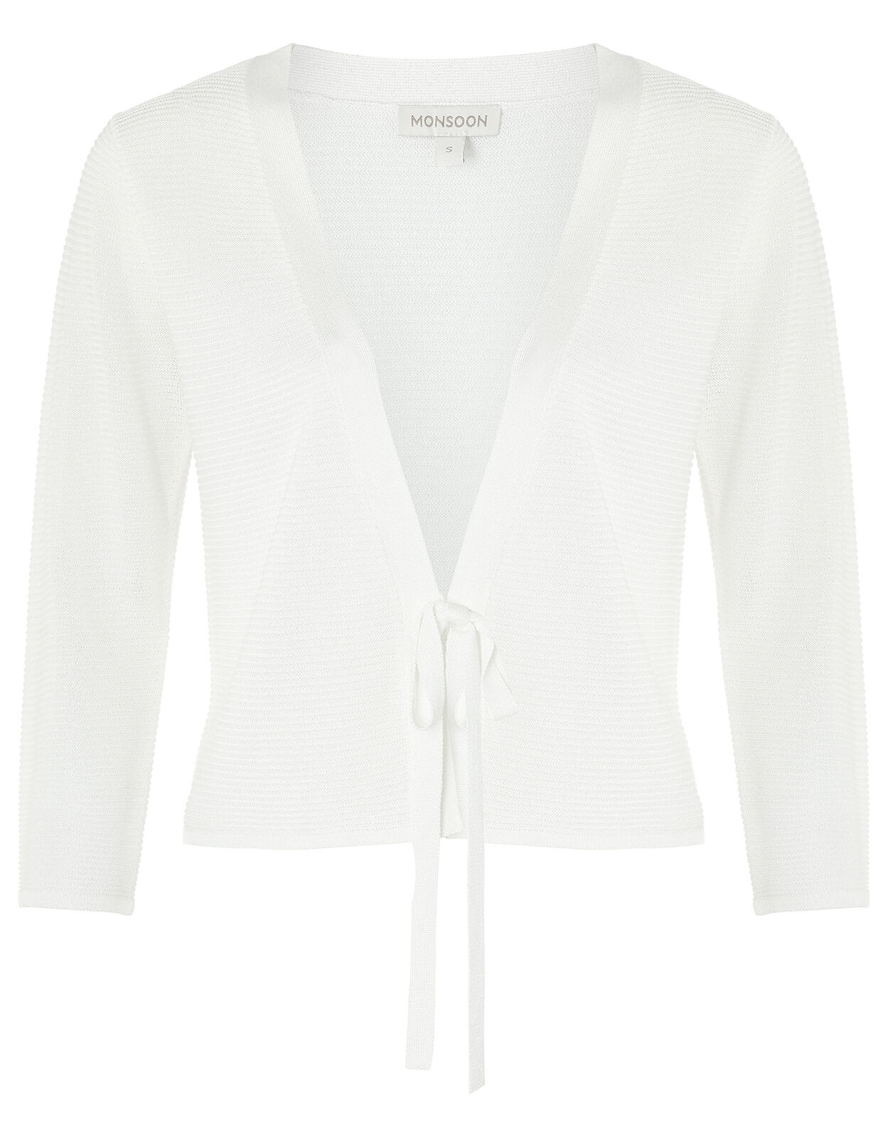 Monsoon white cardigan clearance