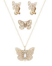 Glinda Butterfly Jewellery Set, , large