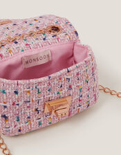 Mini Flower Boucle Bag, , large