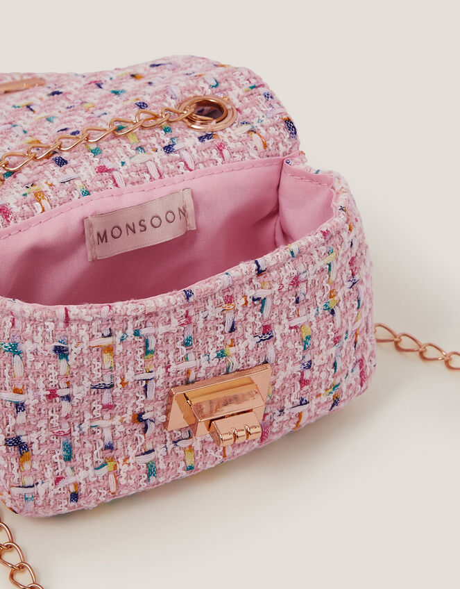 Mini Flower Boucle Bag, , large