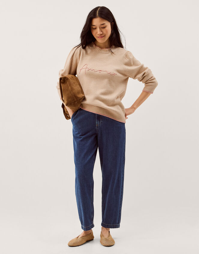 Ami Amour Jumper, Natural (NATURAL), large