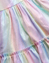 Baby Pastel Rainbow Dress, Multi (MULTI), large