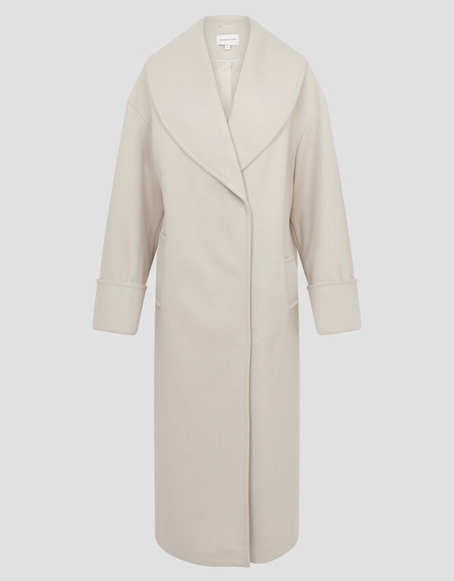 Carrie Shawl Coat, Ivory (IVORY), large