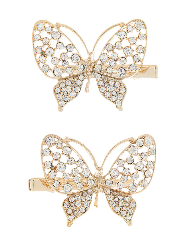 Harlow Butterfly Bag and Hair Clip Set, , large