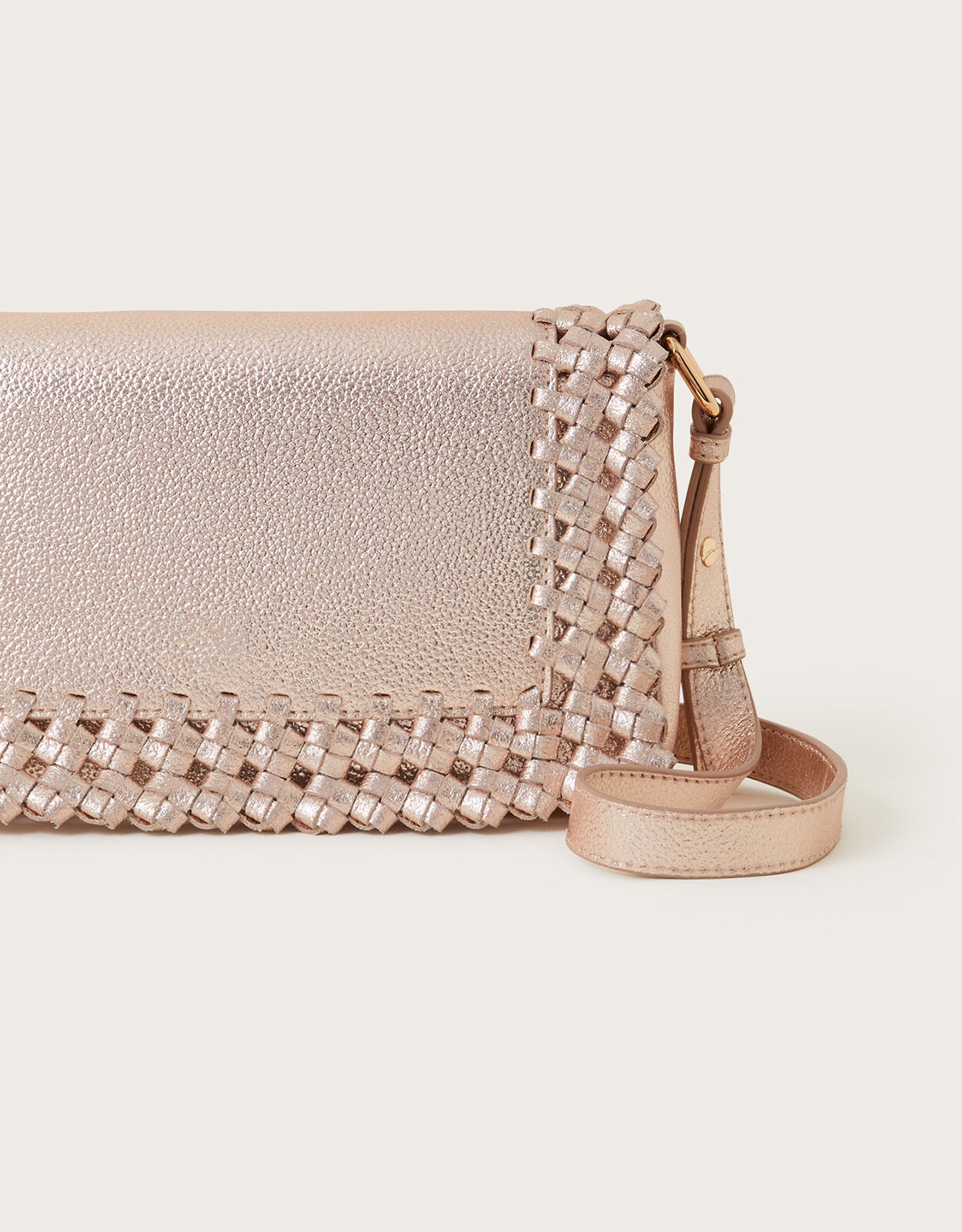 Metallic cross discount body bag