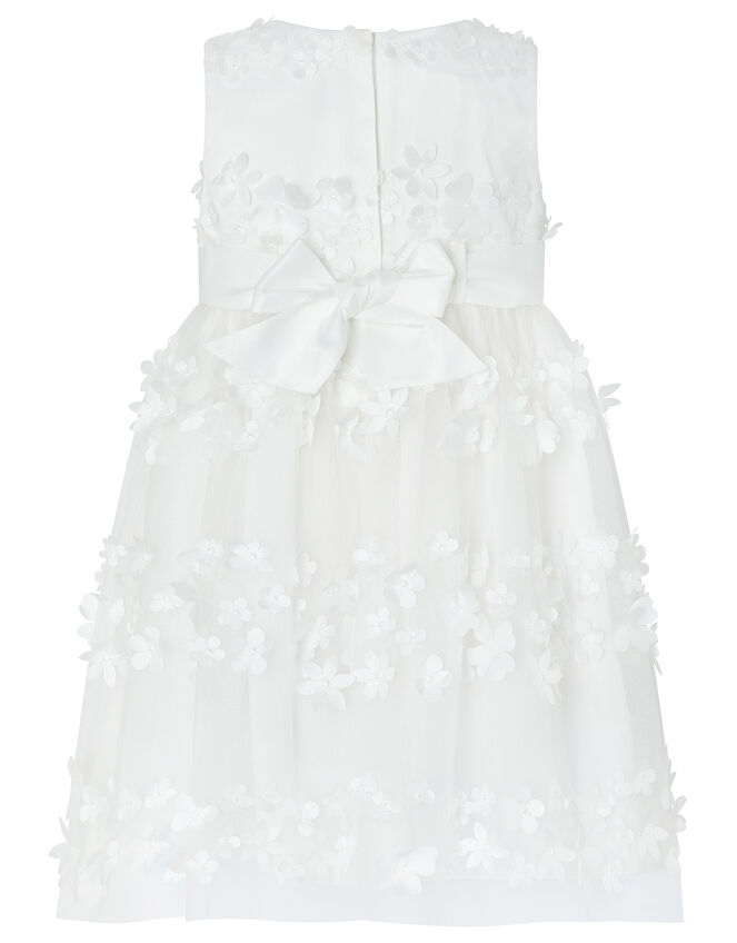 Baby Pretty Petal Occasion Dress, Ivory (IVORY), large
