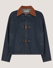 Kit Denim Barn Jacket, Blue (INDIGO), large