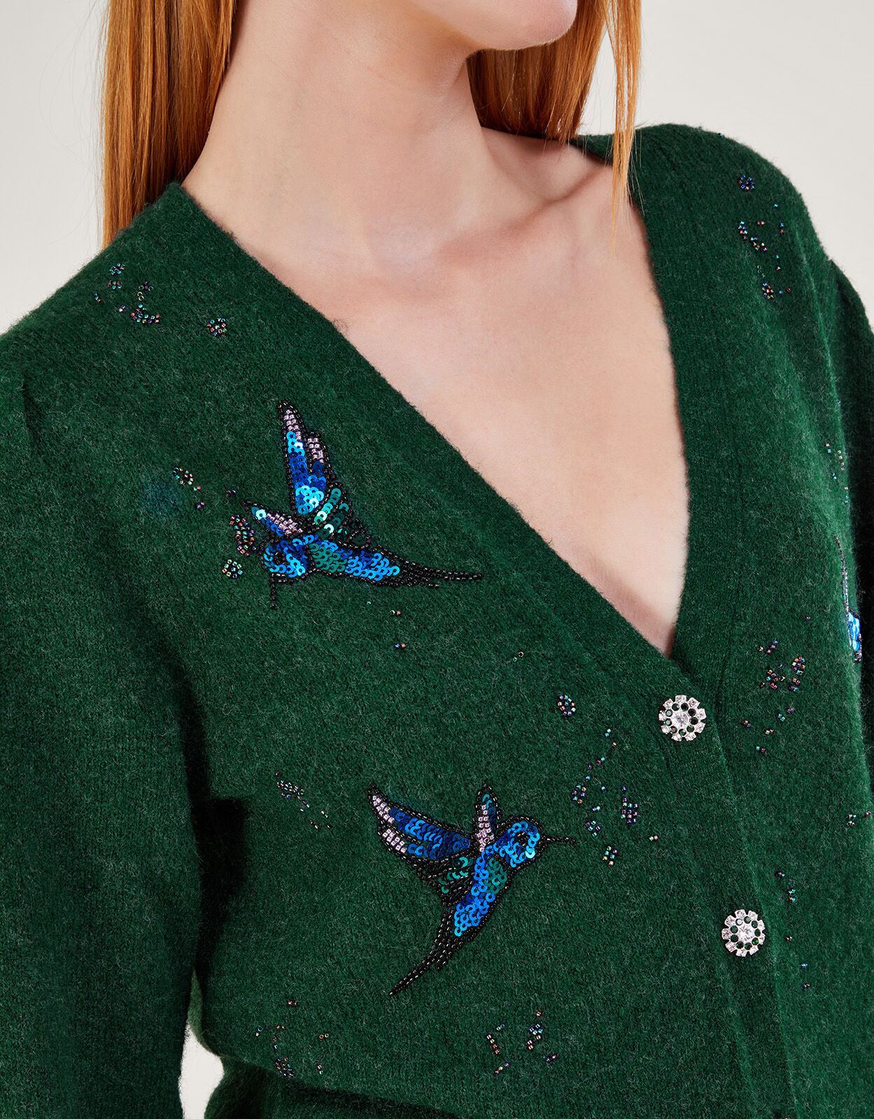 Embellished cardigans uk top