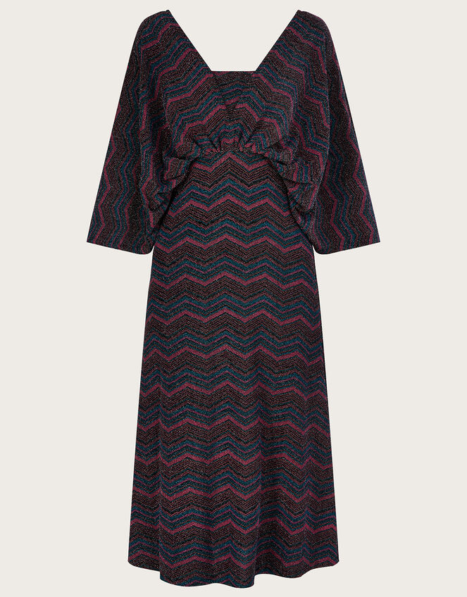 Gretchen Dolman Sleeve Midi Dress, Pink (PINK), large