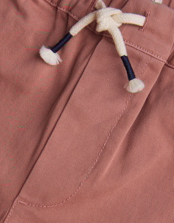 Drawstring Pull-On Shorts, Red (RED), large