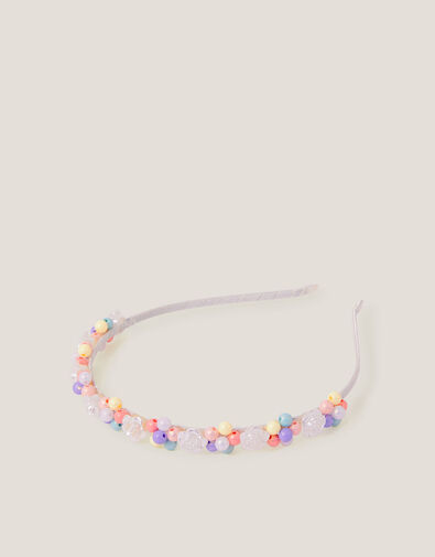 Flower Bead Headband, , large