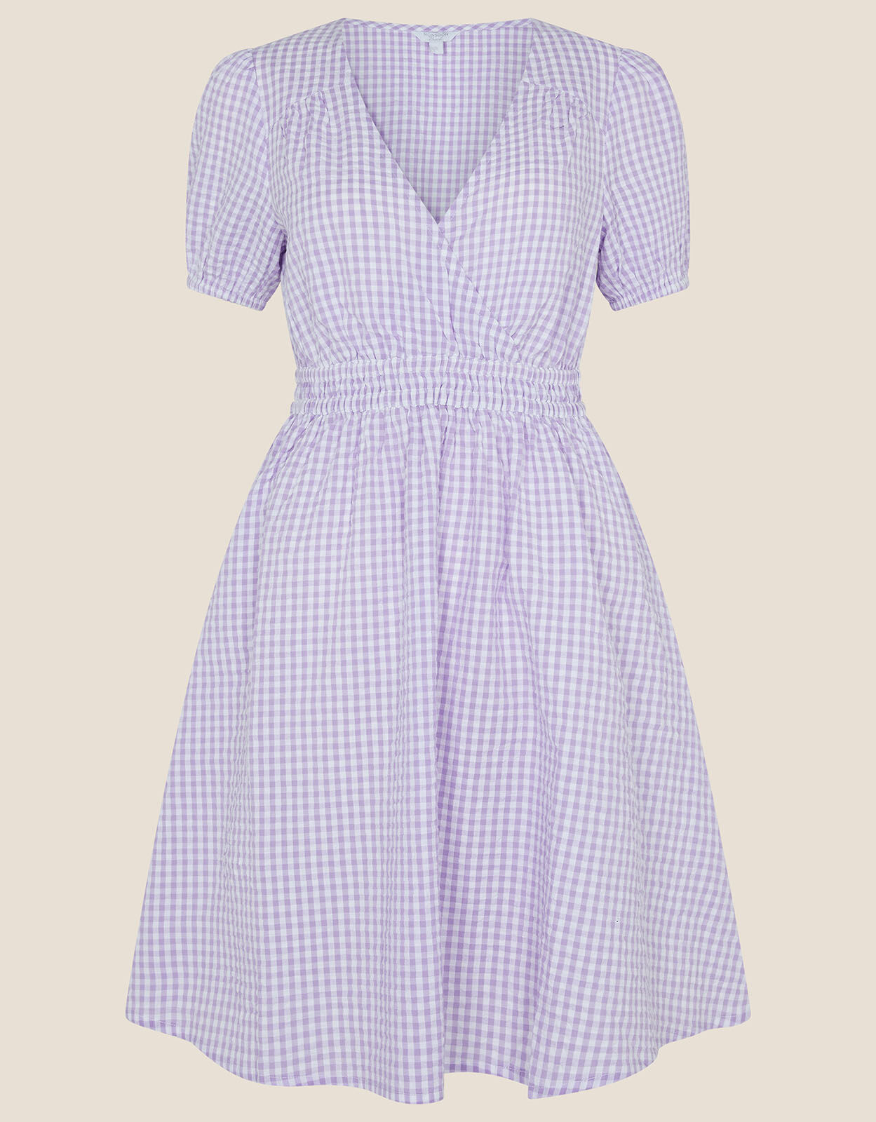 Purple gingham dress 2025