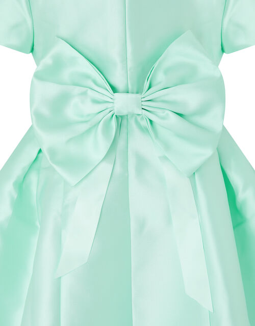 Cynthia Corsage Belt Dress Green Girls Dresses Monsoon UK.