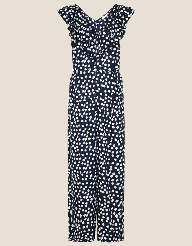 Jenny Spot Jumpsuit in LENZING™ ECOVERO™, Blue (NAVY), large