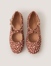 Dana Bambi Mary Jane Ballet Flats, Natural (NEUTRAL), large