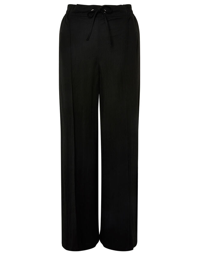 Wide-Leg Trousers Black | Trousers & Leggings | Monsoon UK.