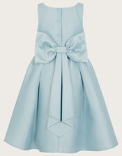 Holly Duchess Twill Bridesmaids Dress, Green (GREEN), large