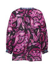 East Perla Cotton Blouse, Purple (PURPLE), large