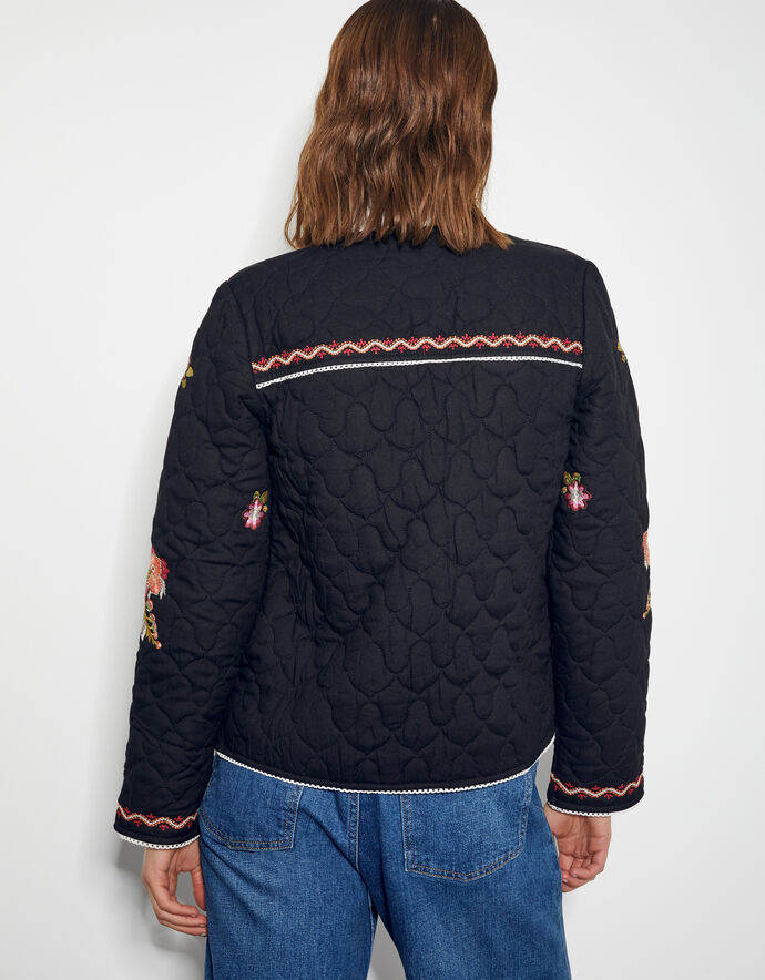 Jessica Quilted Special Embroidered Coat