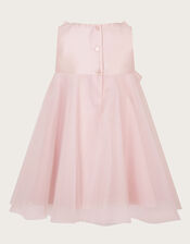 Baby Bonnie Bow Dress, Pink (PALE PINK), large
