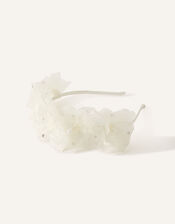 Organza Flower Headband, , large