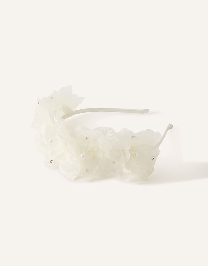 Organza Flower Headband, , large