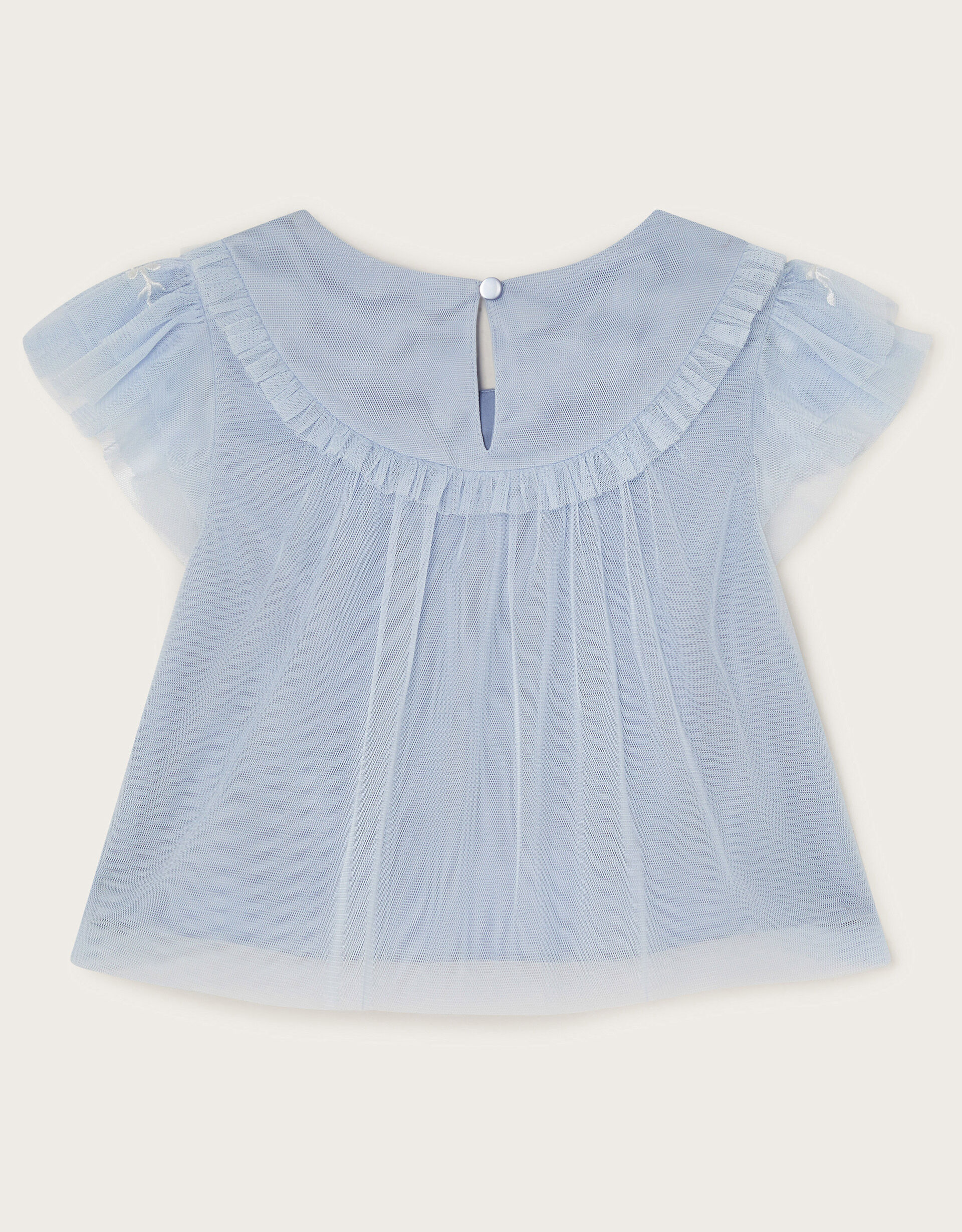 Light blue Tulle top