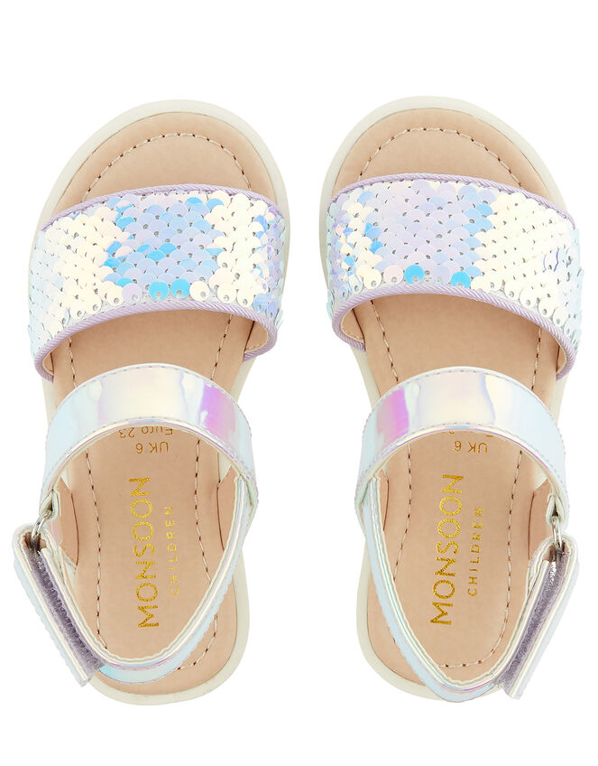 Baby Mermaid Sequin Sandals, Multi (MULTI), large